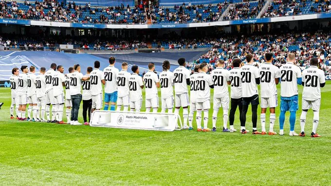 Real Madrid squad wears No 20 jersey in Vinicius Jr's support against Vallecano