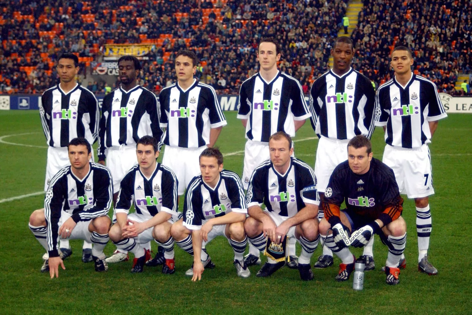 When was the last time Newcastle United played in Champions League?