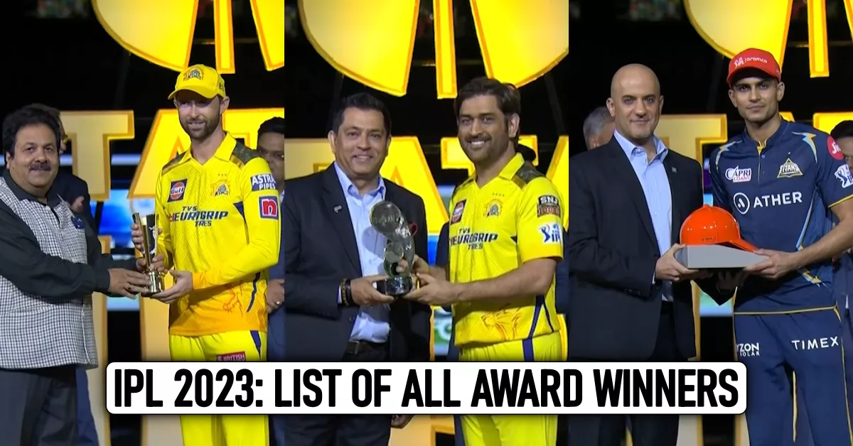 IPL 2023: List of all award winners after final between CSK vs GT
