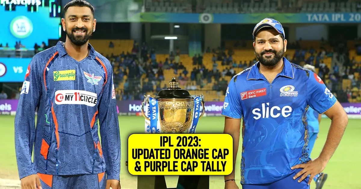IPL 2023 Updated Orange cap & Purple cap after Match 72, Eliminator, LSG vs MI