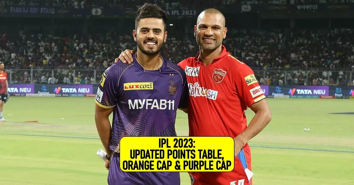 Ipl 2023 Updated Points Table Orange Cap And Purple Cap After Match 53