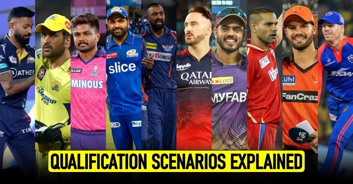 IPL 2023: Play-offs qualification scenarios of all teams explained