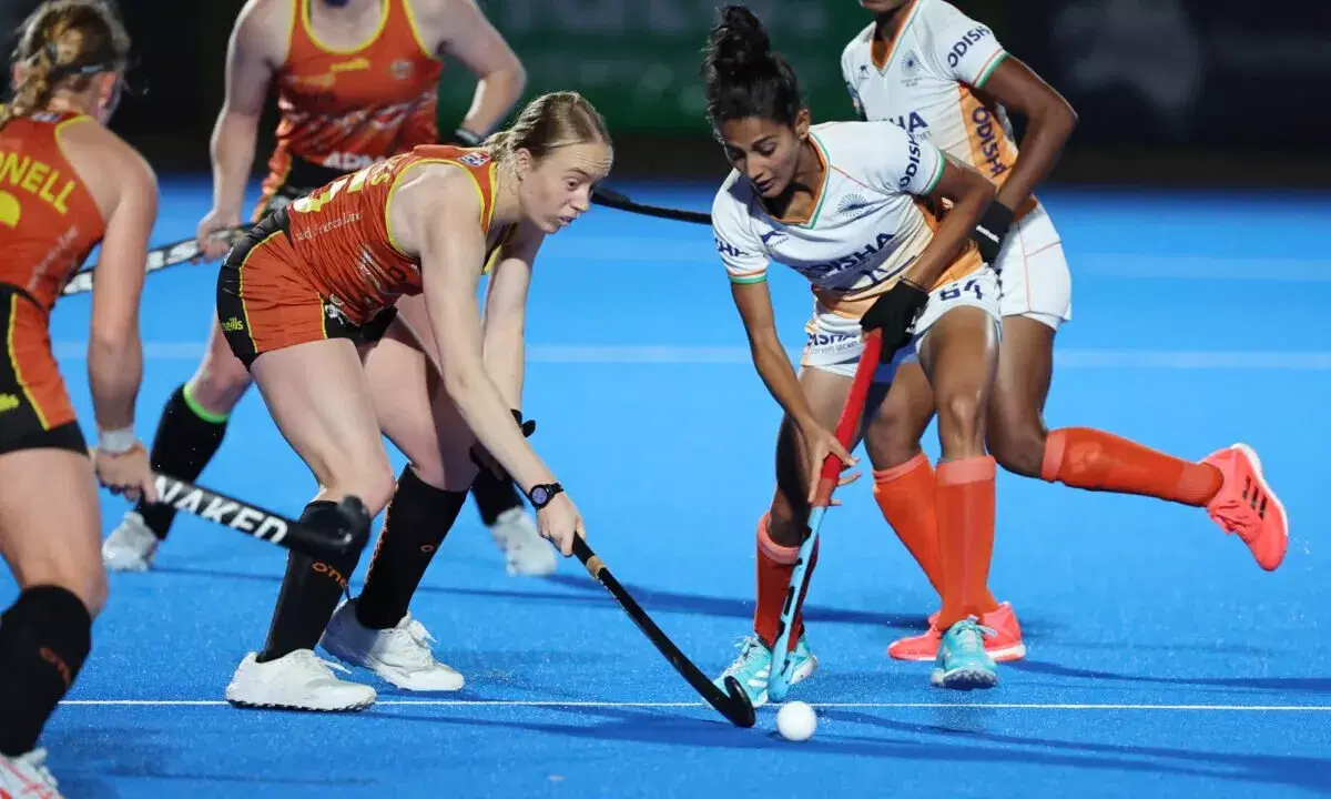 Indian women's hockey team India vs Australia Hockey