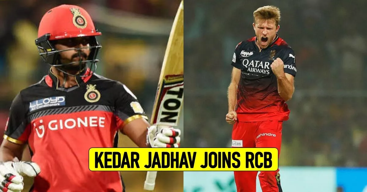 Kedar Jadhav joins RCB as David Willey's replacement for remainder of IPL 2023