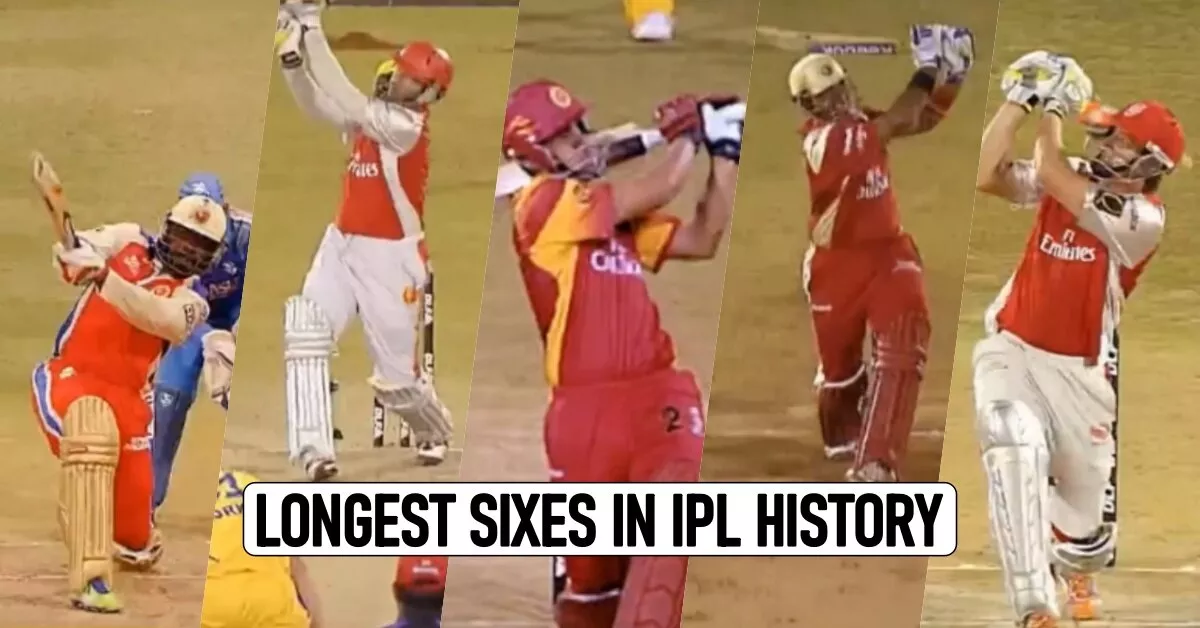 Longest sixes in IPL History