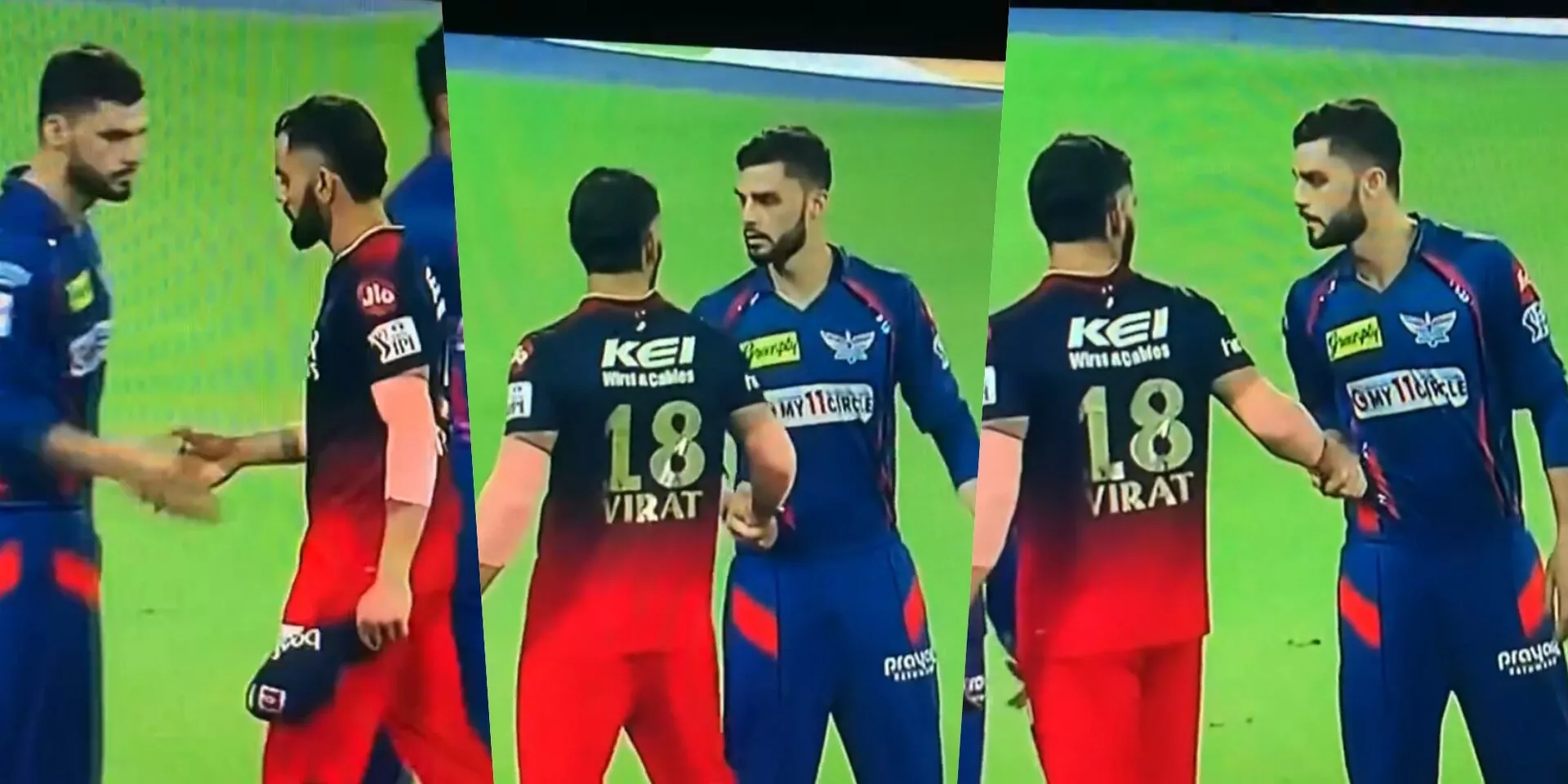 Watch Fight Between Virat Kohli And Naveen Ul Haq After Lsg Vs Rcb Clash 1206