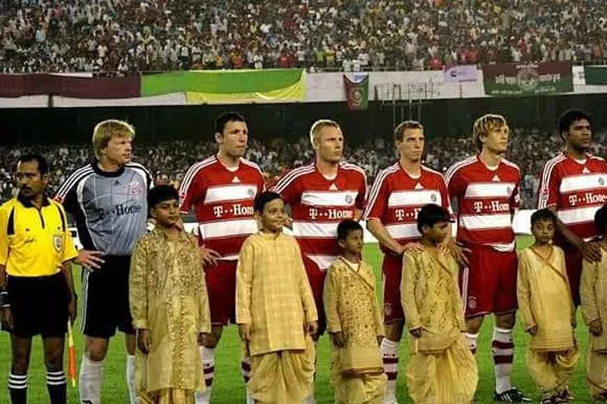 Mohun Bagan vs Bayern Munich Oliver Kahn farewell game 27 May 2008