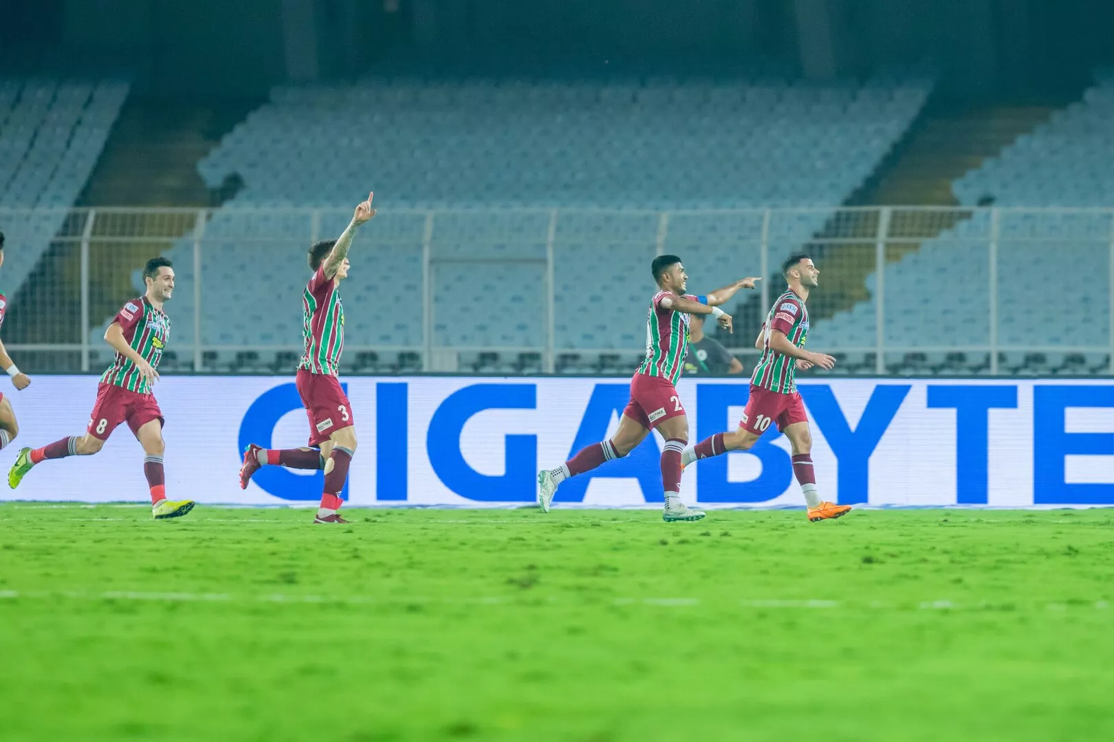 A solid performance from the - Mohun Bagan Super Giant