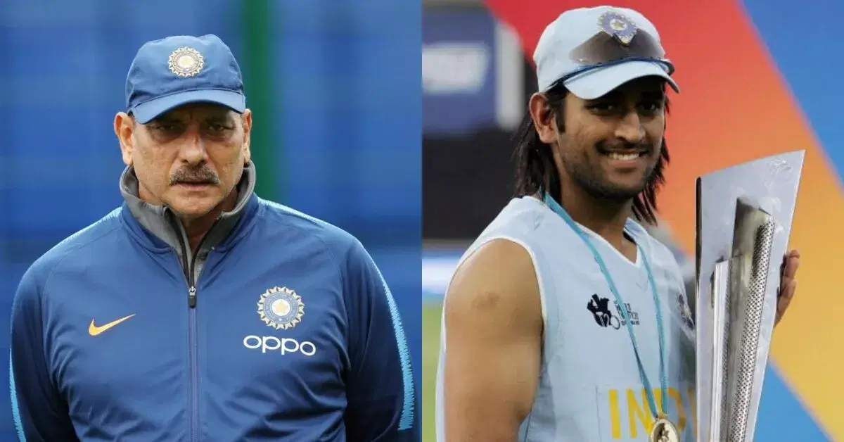 Ravi Shastri, MS Dhoni