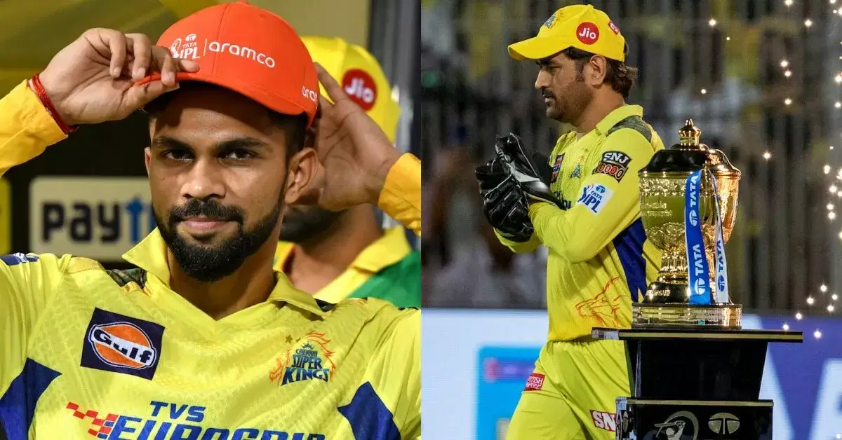 Ruturaj Gaikwad, MS Dhoni