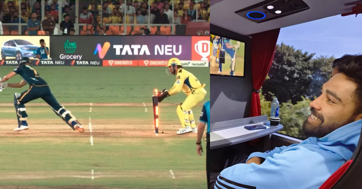 Team India members in London left in awe after seeing MS Dhoni’s lighting quick stumping of Shubman Gill