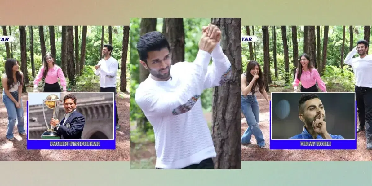 Watch: Superstars Vijay Deverakonda and Samantha Ruth Prabhu imitate their favourite cricketers