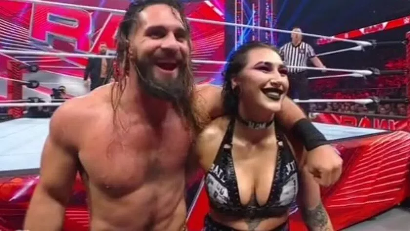 Seth Rollins and Rhea Ripley WWE