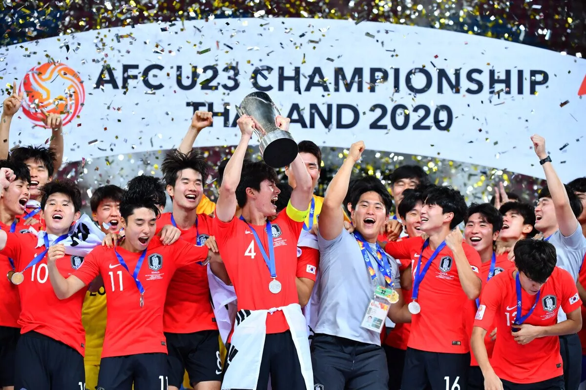 South Korea AFC U-23 Asian Cup Champions 2020