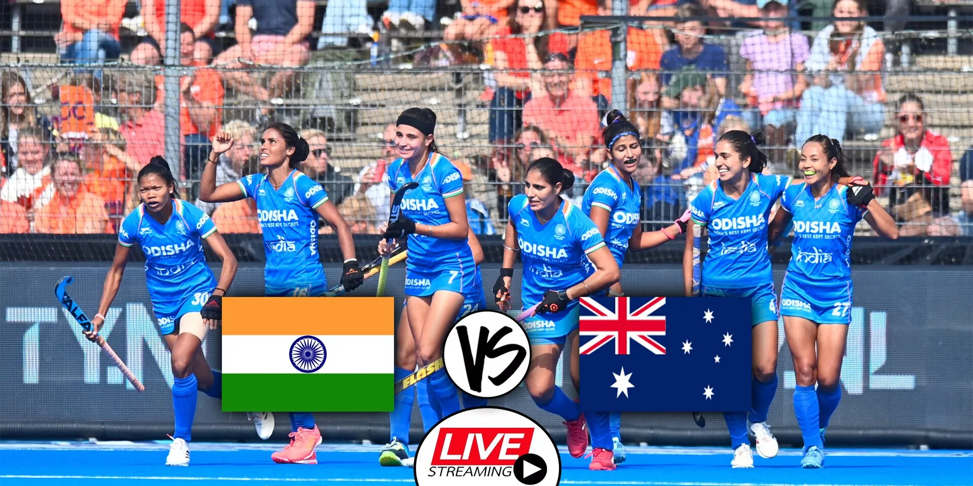 Hockey Test Series India vs Australia Match 1 Live Streaming