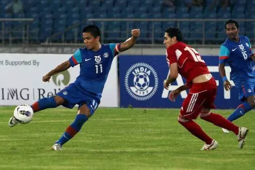 India vs Syria AFC Asian Cup Nehru Cup 2012