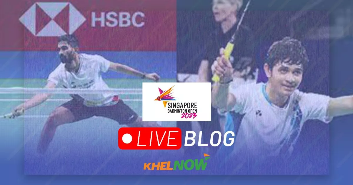 Singapore Open 2023 Day 3 Live Updates
