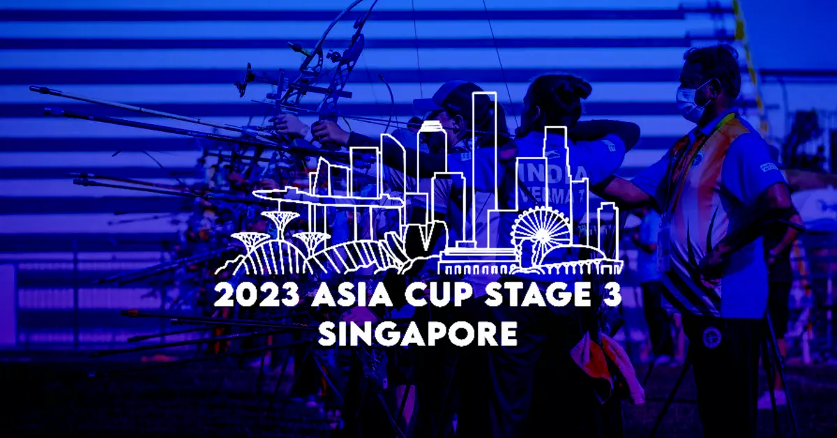 Archery Asia Cup 2023 Stage 3, Singapore Full schedule, fixtures