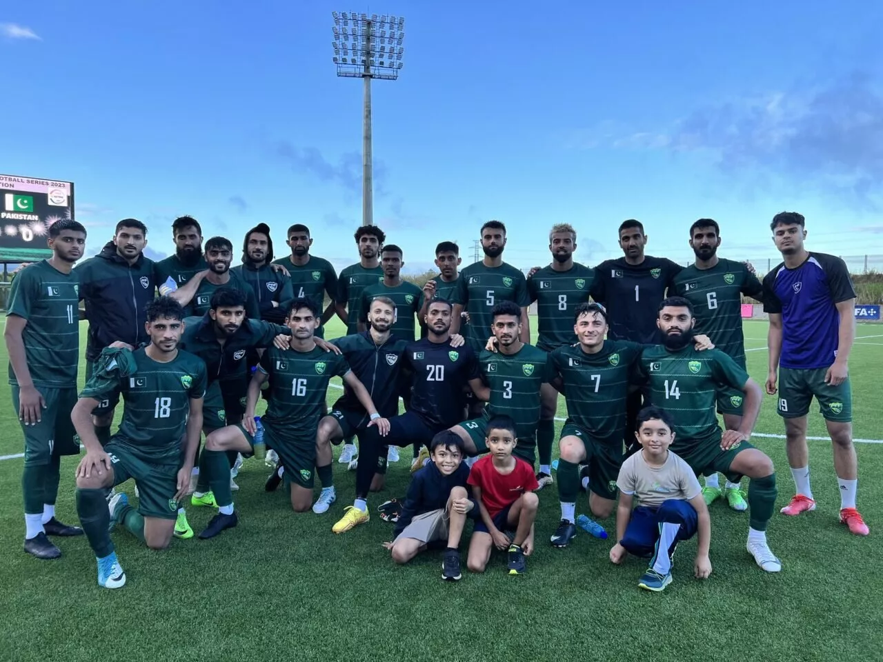 Pakistan Football Team Mauritius 4-Nation Cup SAFF Championship 2023