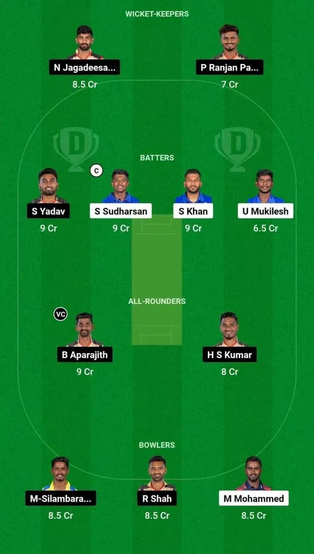 LKK vs CSG Dream11 Team 1