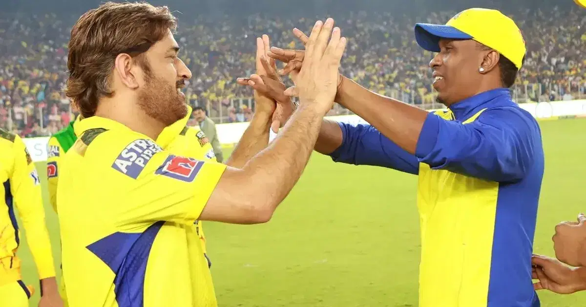 MS Dhoni, Dwayne Bravo