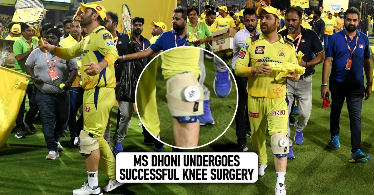 MS Dhoni undergoes successful knee surgery in Mumbai after IPL 2023