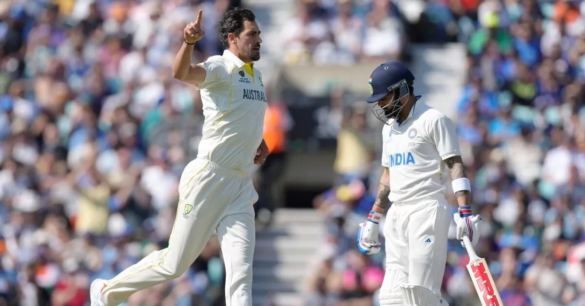ICC WTC Final, Day 2 Report: Indian top order surrender against Australian pace attack