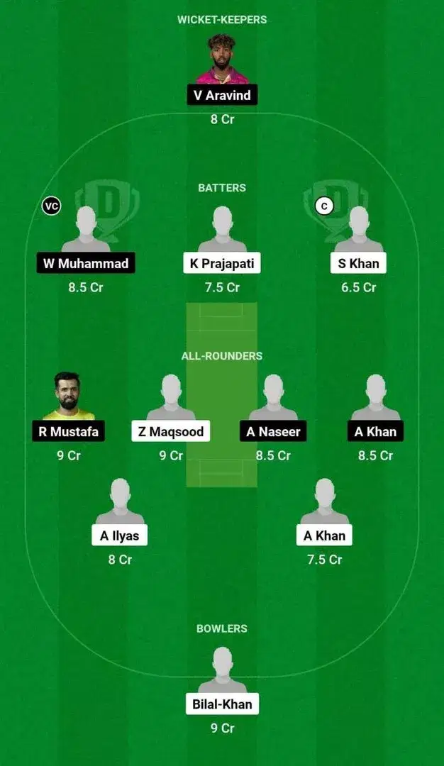 OMN vs UAE Dream11 Team 2