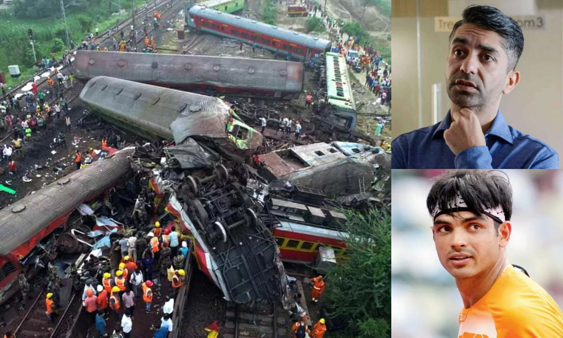 Odisha train Accident Neeraj Chopra