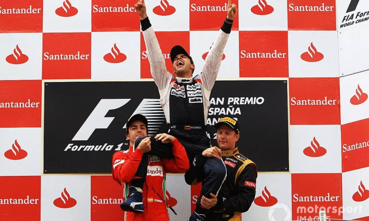 Pastor Maldonado Spanish GP 2012