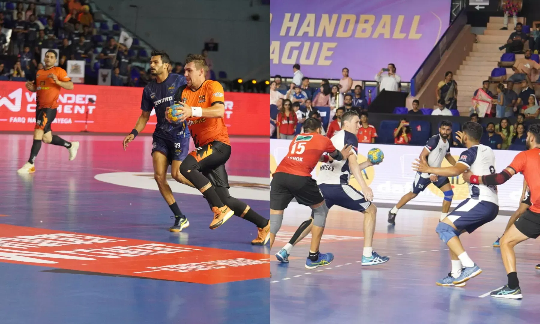 Premier Handball League 2023 Maharashtra Ironmen, Delhi Panzers thrash