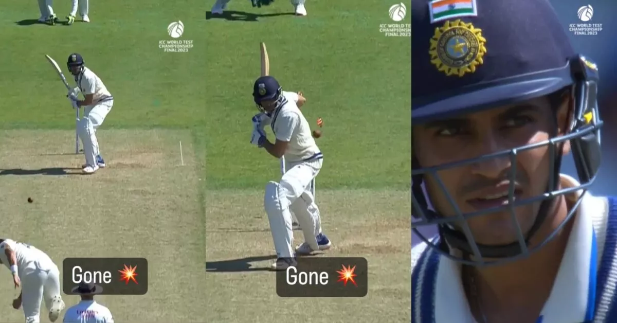 Watch: Shubman Gill's brainfade moment costs him his wicket to Scott Boland