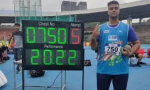 Asian U-20 Athletics Championships 2023 Siddharth Choudhary