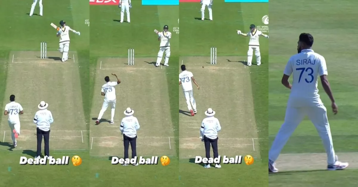 Watch: Mohammed Siraj's angrily throws ball at stumps after Steve Smith moves away