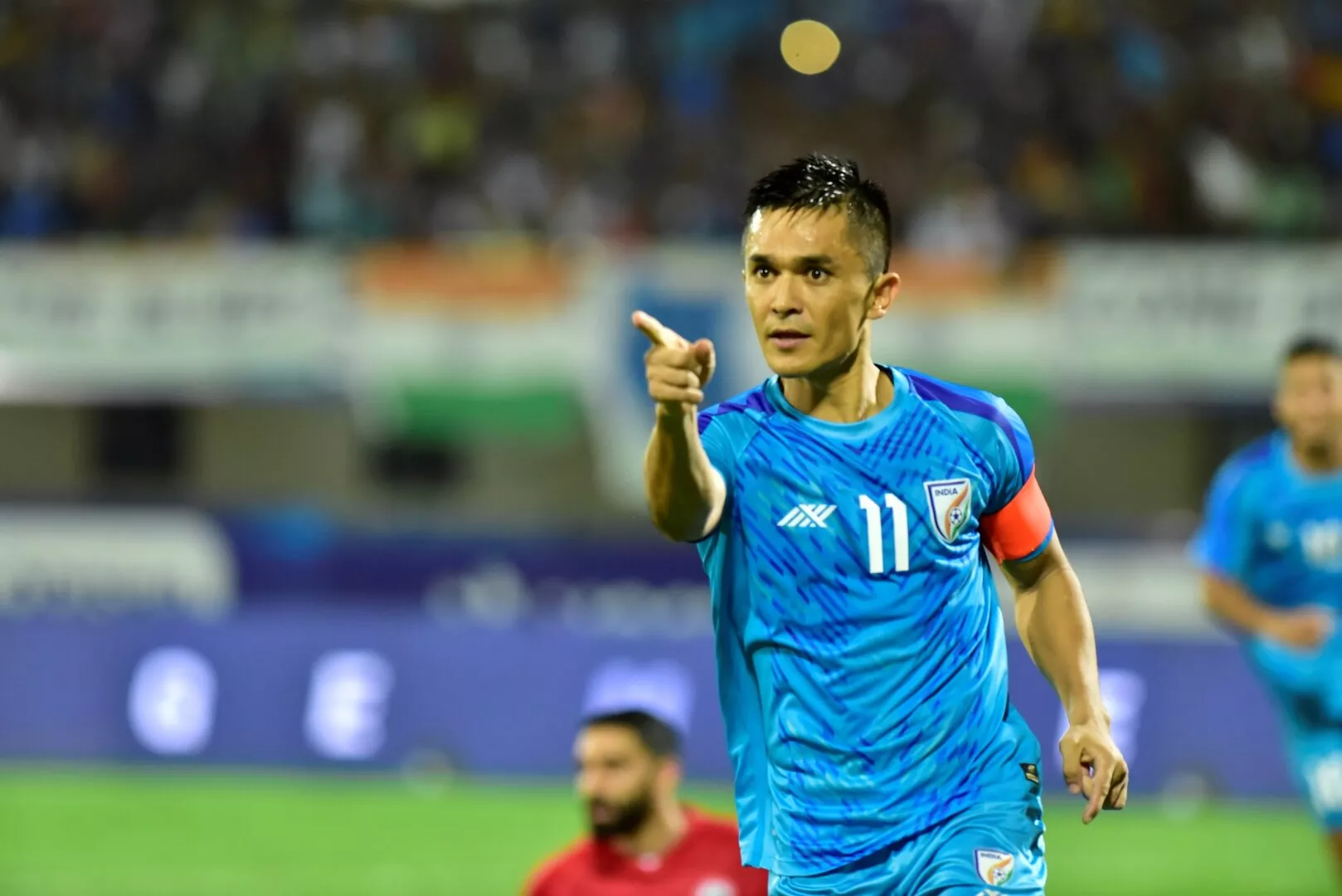 Sunil Chhetri moves up in international goal scorer list featuring