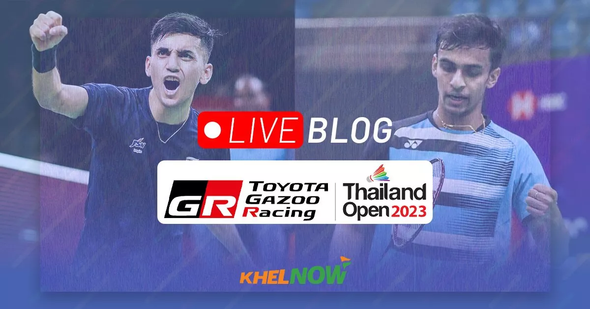 Thailand Open 2023 QuarterFinals Lakshya Sen beats Leong Jun Hao