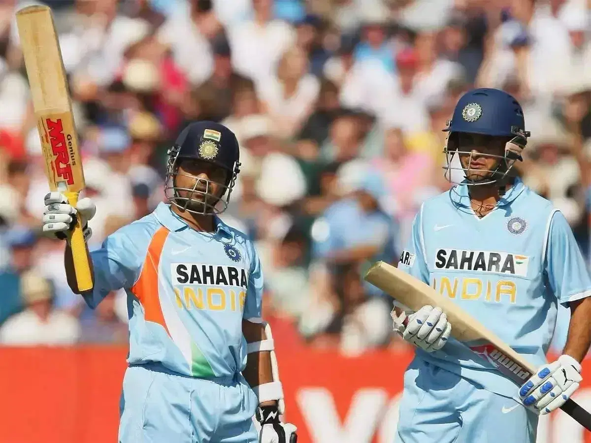 Sachin Tendulkar और Sourav Ganguly