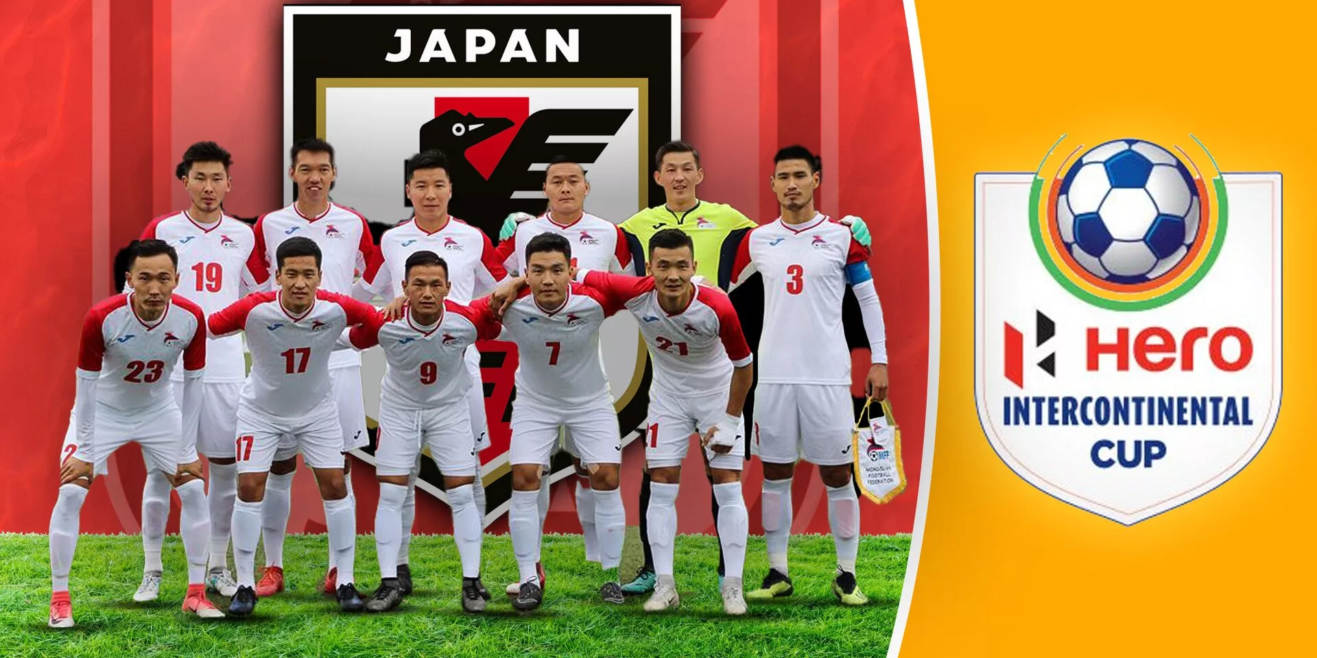 Mongolia CONNECTION WITH JAPAN HERO INTERCONTINENTAL CUP 2023 INDIA