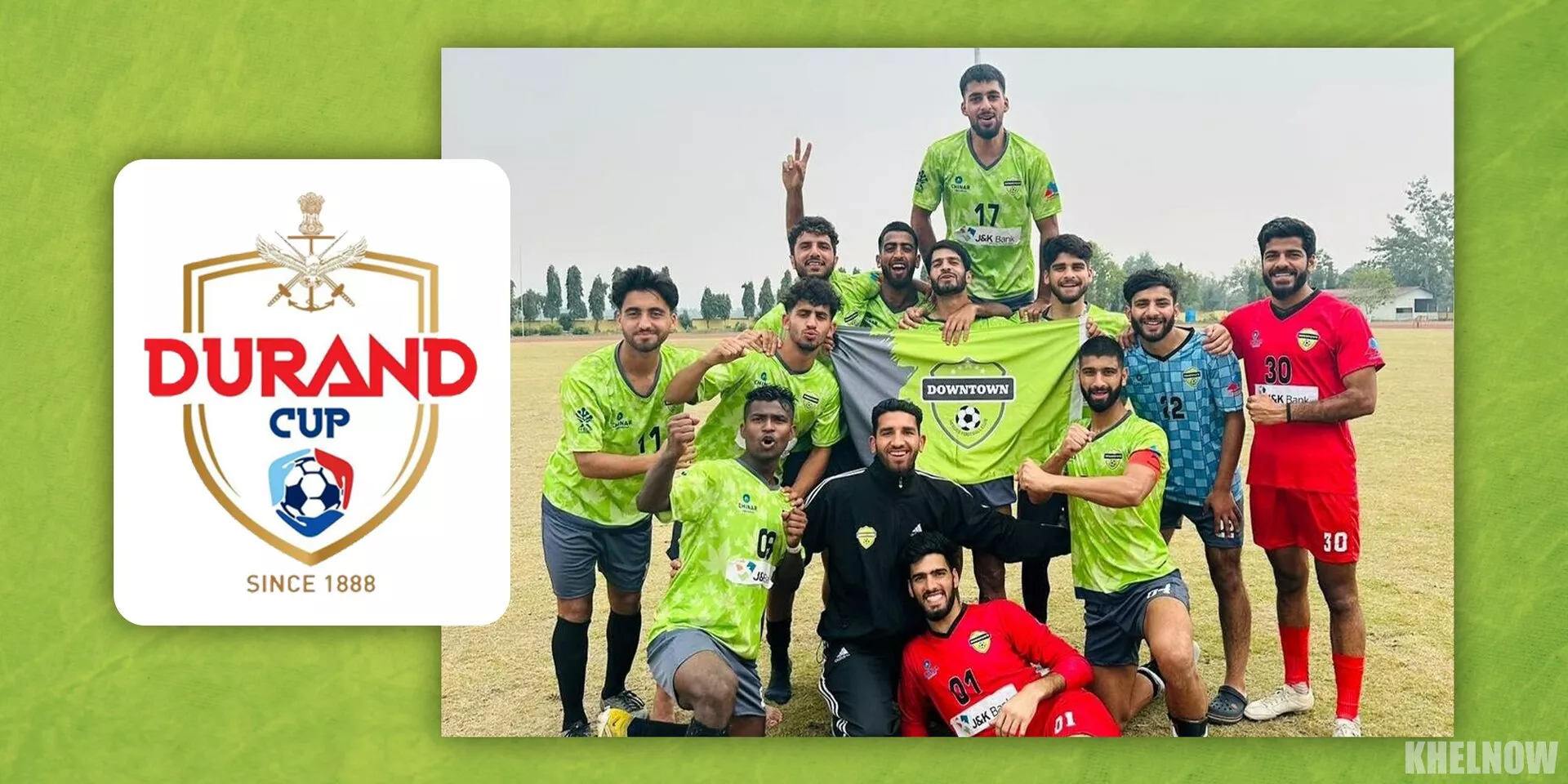 Durand Cup 2023 Downtown Heroes FC to participate Srinagar
