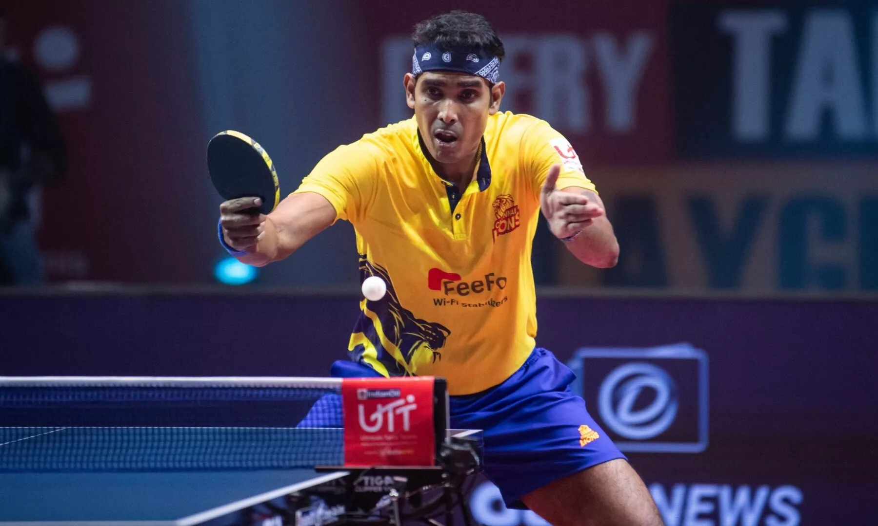 Ultimate Table Tennis 2023 Sharath Kamal leads Chennai Lions to big win over Goa Challengers
