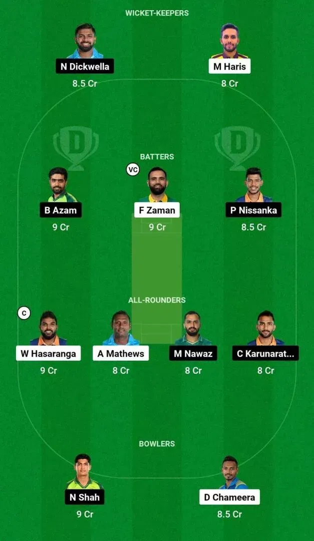 BLK vs CS Dream11 Team 1