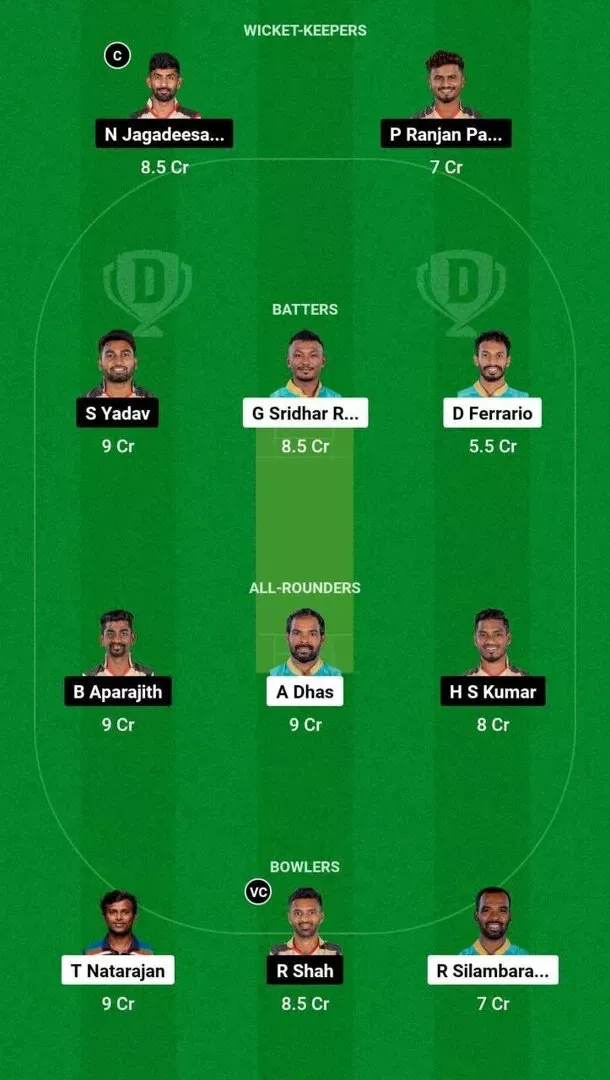 BT vs CSG Dream11 Team 2