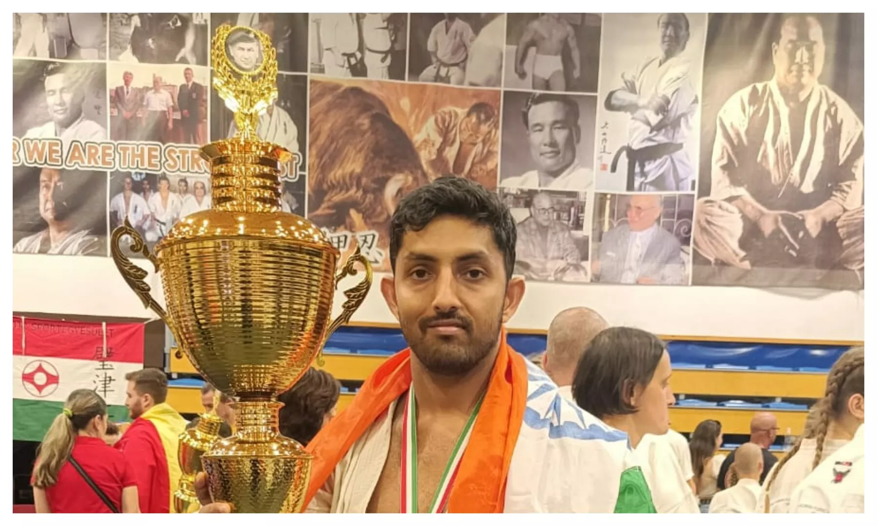 Shyamantak Ganguly a câștigat medalia de bronz la Cupa Mondială de Karate Full Contact