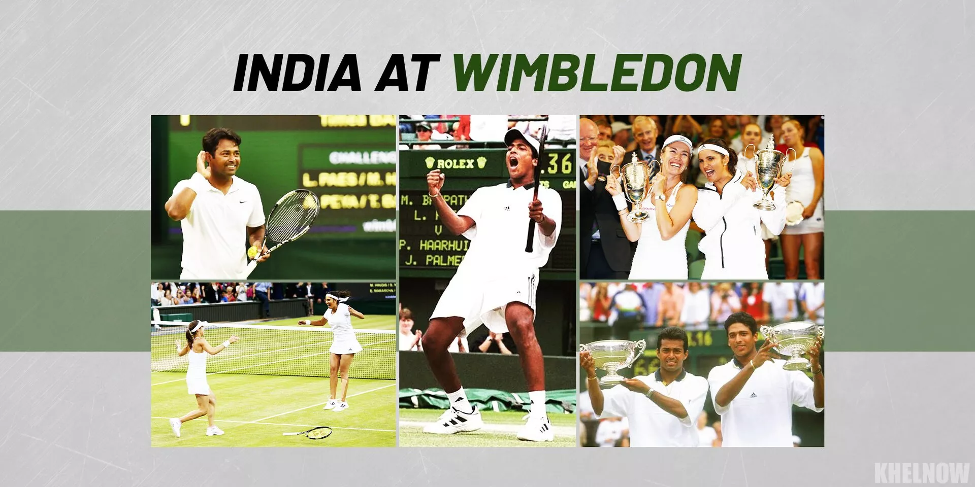 India at Wimbledon A look at history, records and titles