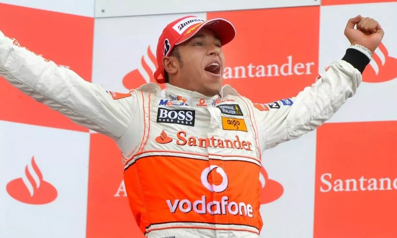 Lewis Hamilton GP Inggris 2008