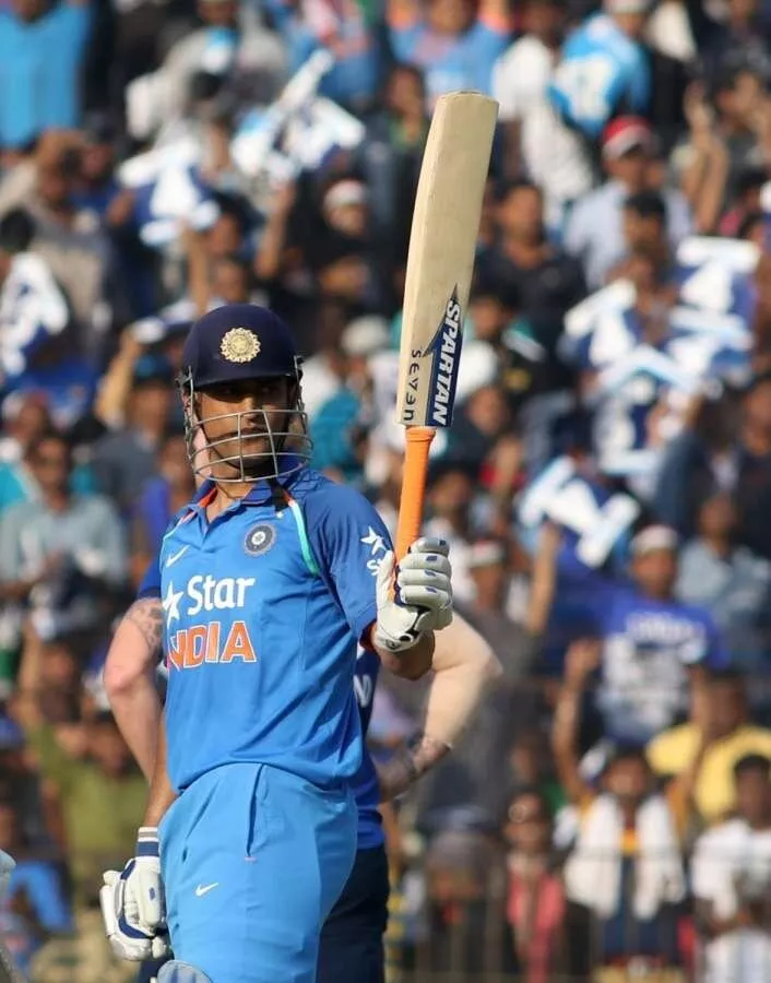 MS Dhoni's 134 against England in Cuttack turned out to be his last International century