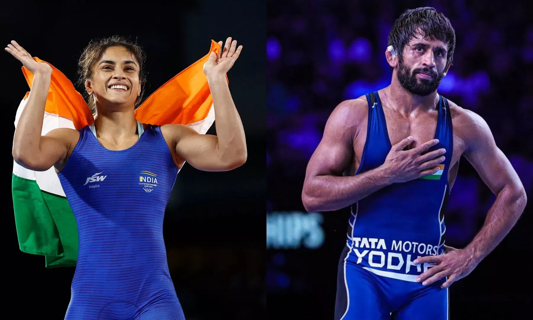 Vinesh Phogat, Bajrang Punia exempted from selection trials, handed