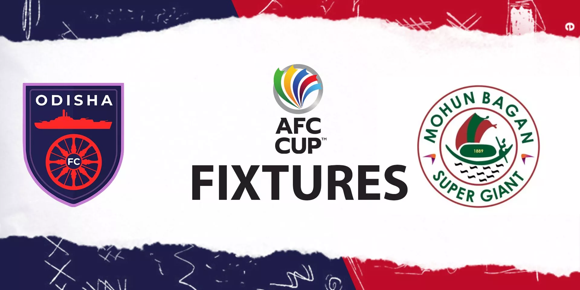 AFC Cup 202324 Odisha FC and Mohun Bagan’s fixtures