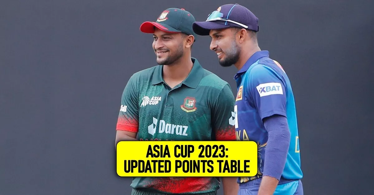 Asia Cup 2023: Points Table, Most Runs, Most Wickets After Match No. 2 ...