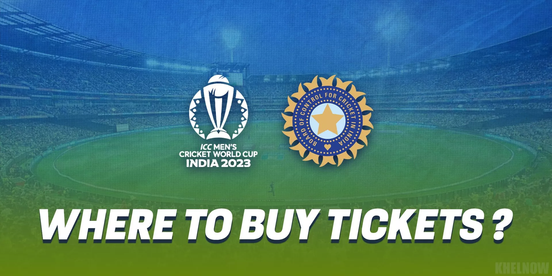 BCCI announces ticketing partner for ICC Cricket World Cup 2023